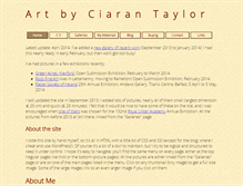 Tablet Screenshot of ciarantaylor.com